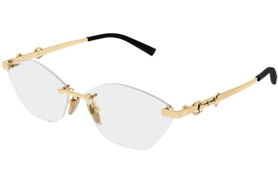 Montatura vista Gucci Donna GG2050O002-GOLD-GOLD-TRANSPARENT59 - GG2050O002-GOLD-GOLD-TRANSPARENT59